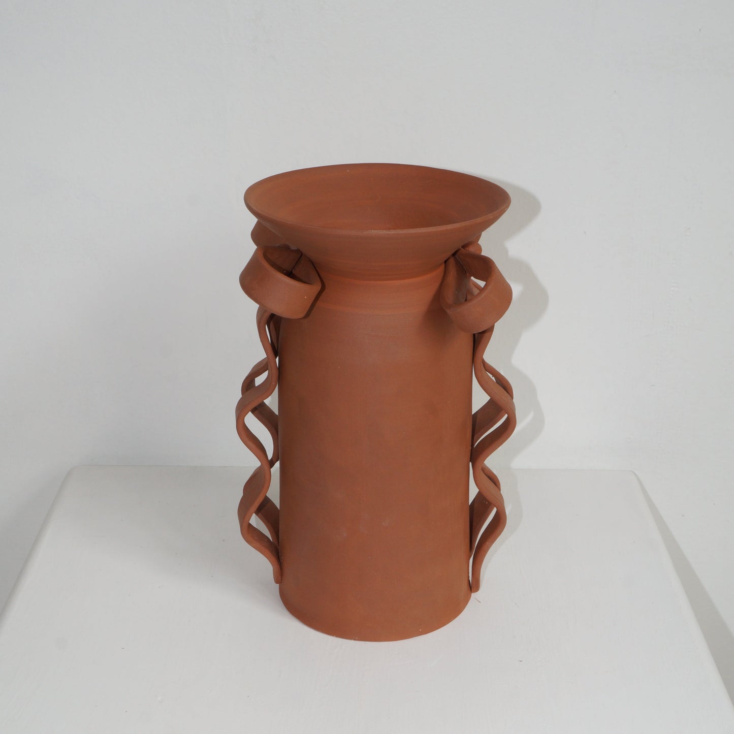 Bow Vessel in Terracotta