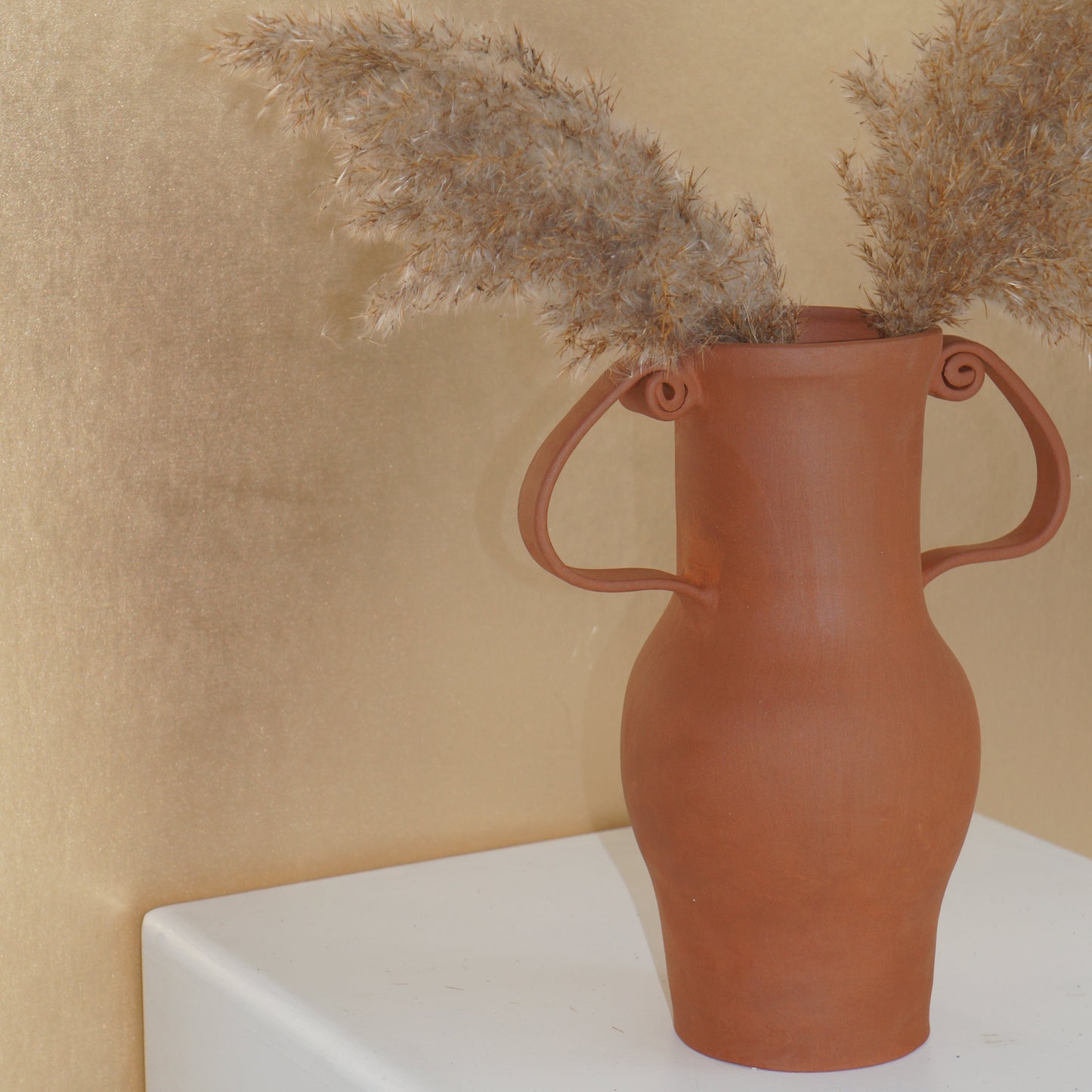 Terracotta Coastal Vase