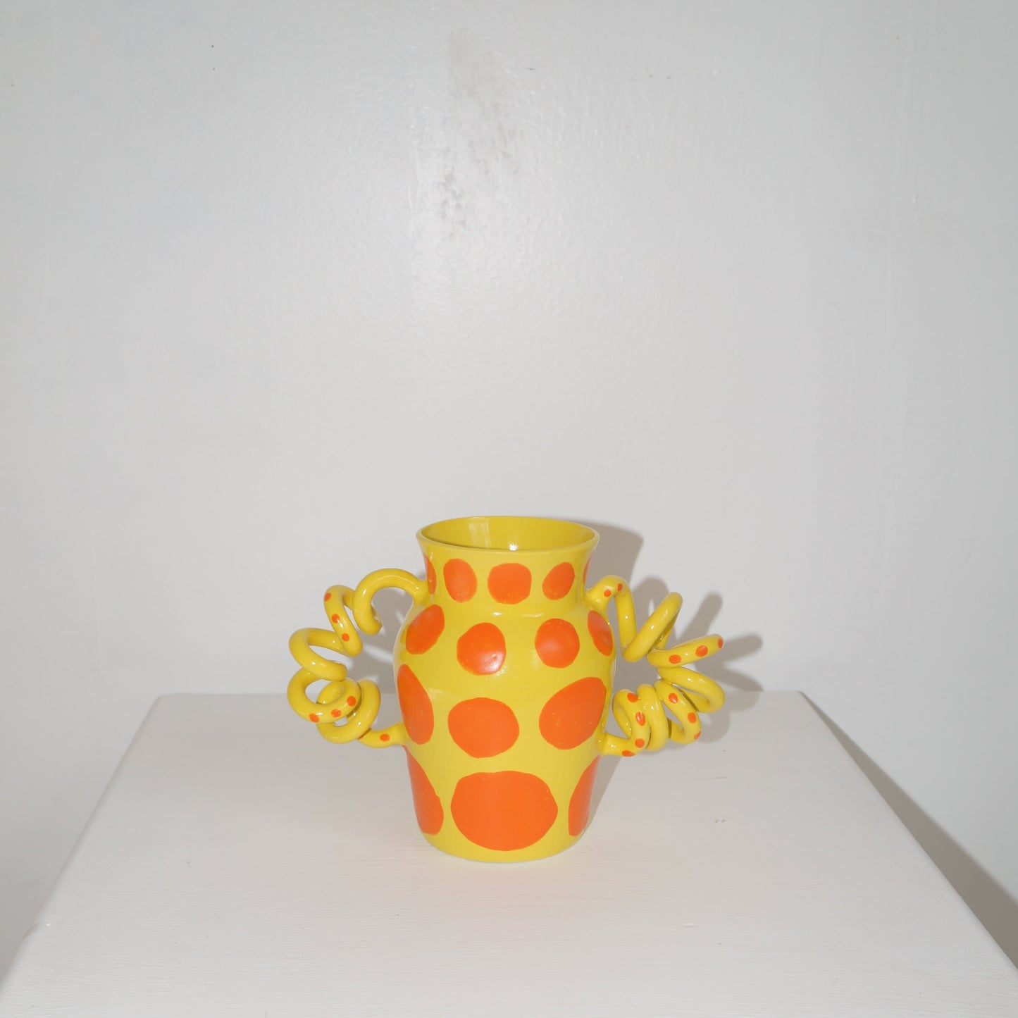 Midi Orange Polka Dot Boinggg!