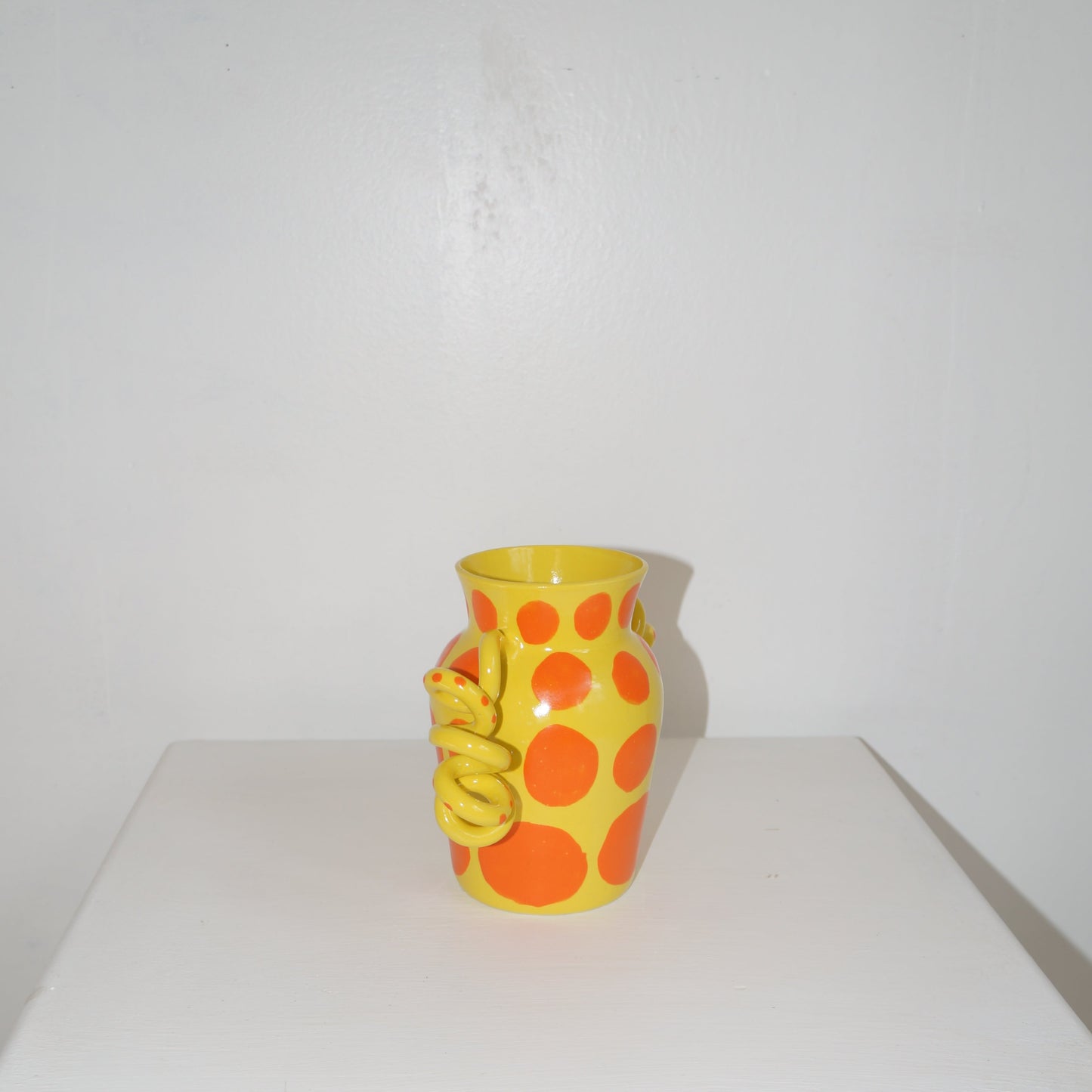 Midi Orange Polka Dot Boinggg!
