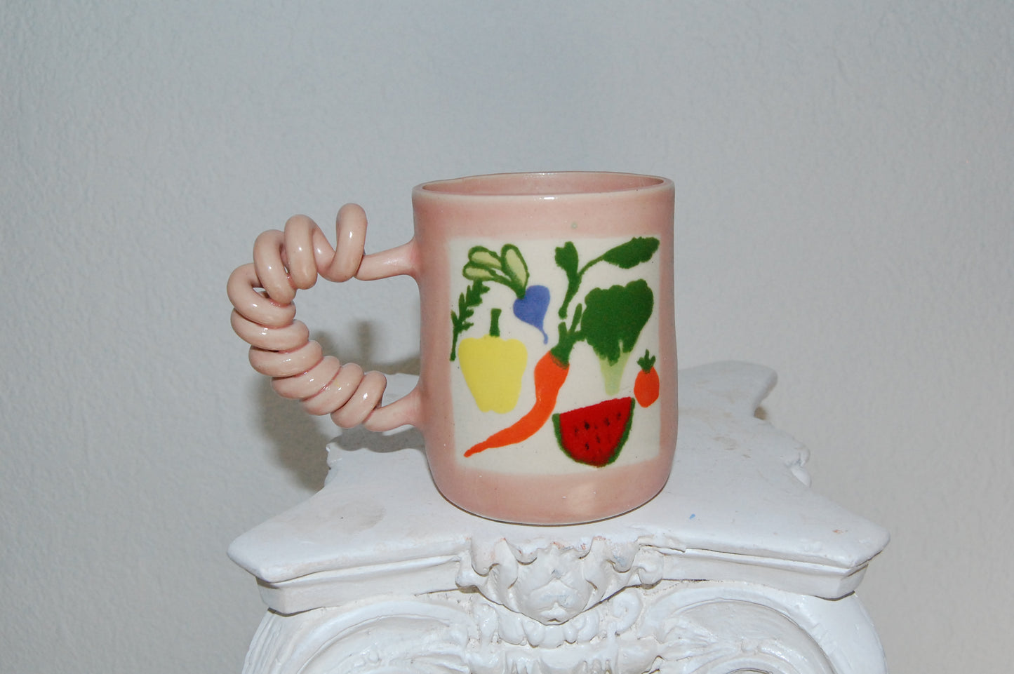 Pink Farmers Market Mug