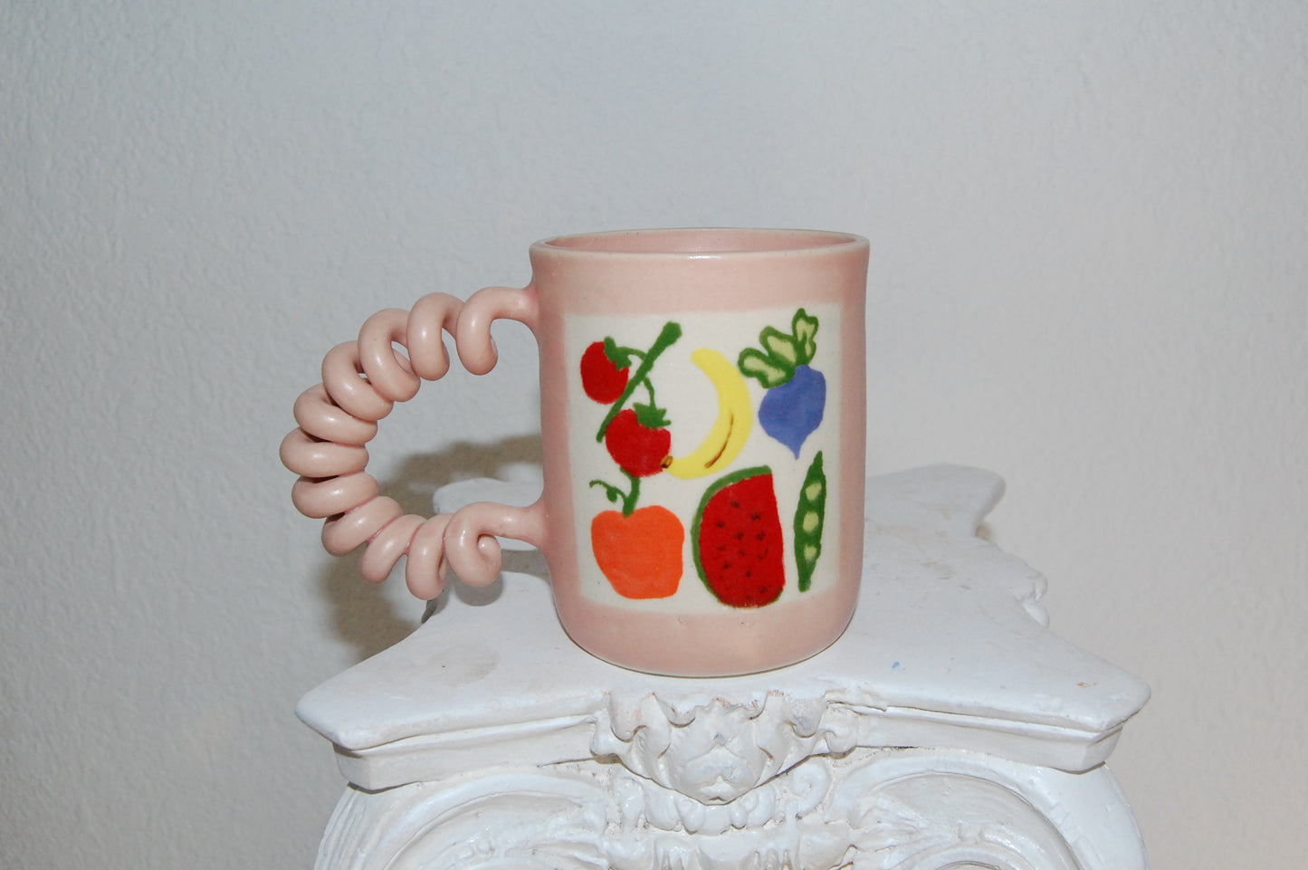 Pink Farmers Market Mug