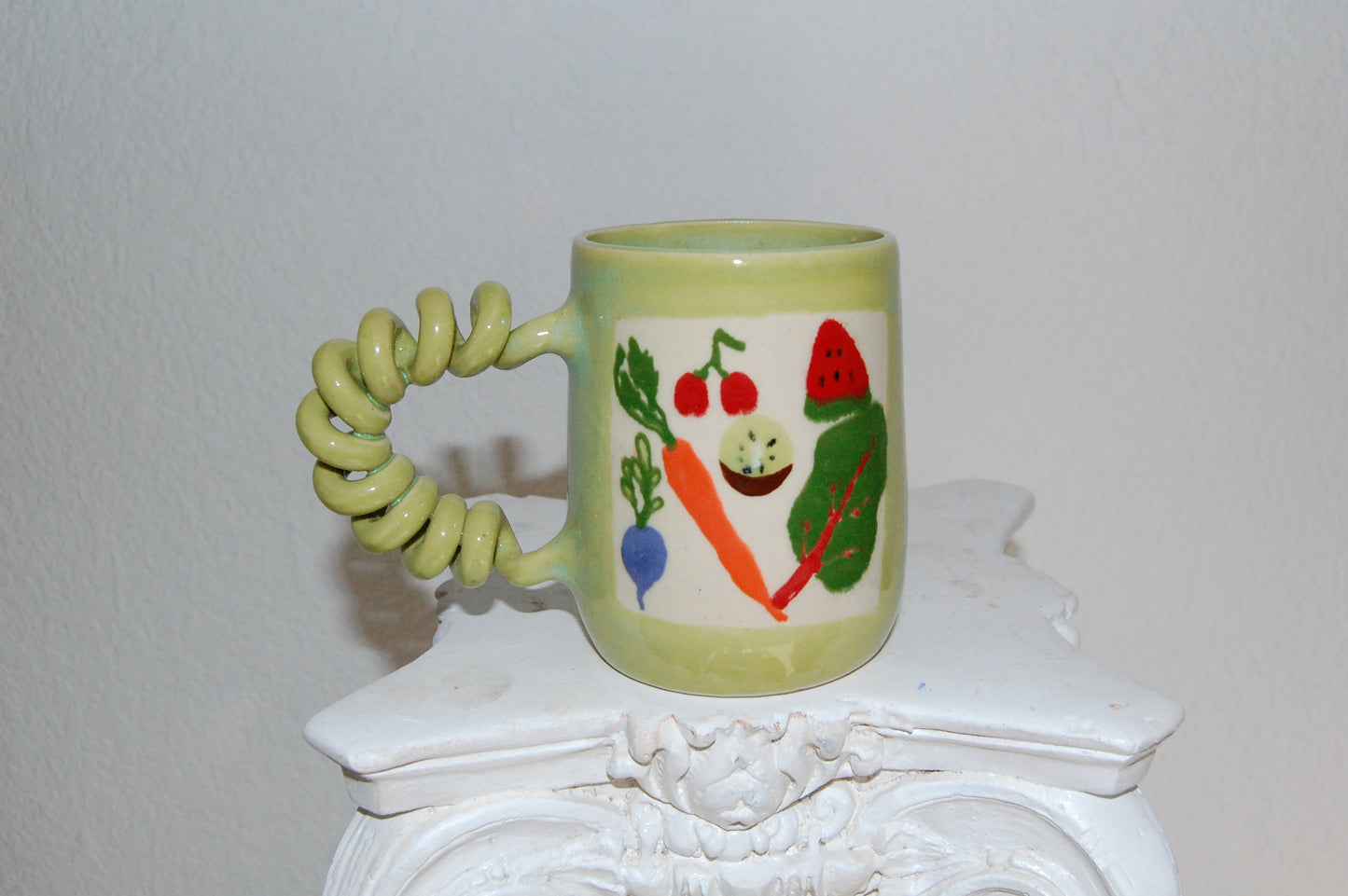 Chartreuse Farmers Market Mug