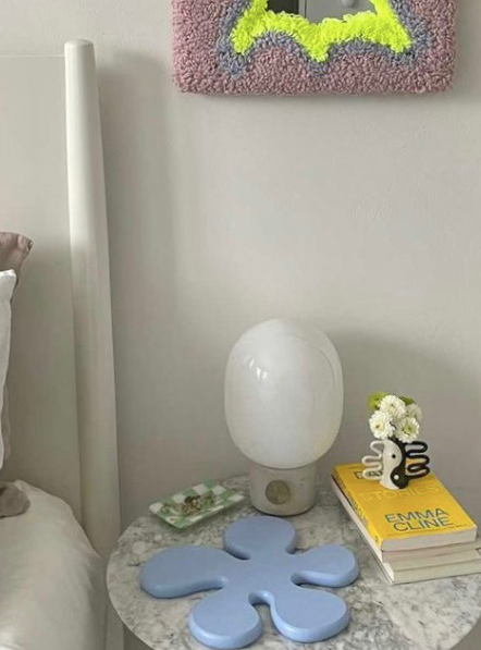 Mini Checkered Curvy Amphora Vase