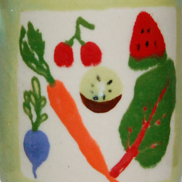 Chartreuse Farmers Market Mug