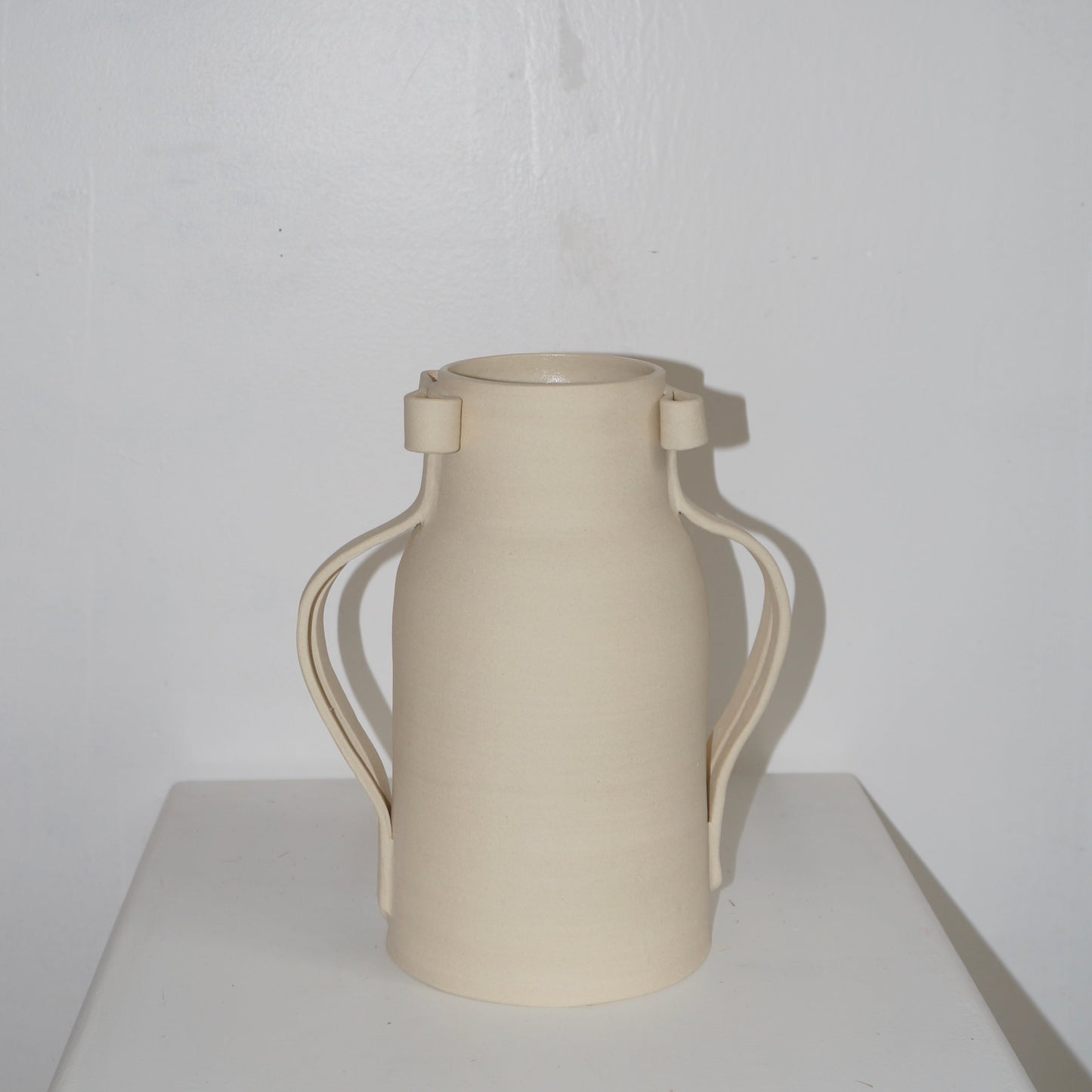 Bow Vessel in White