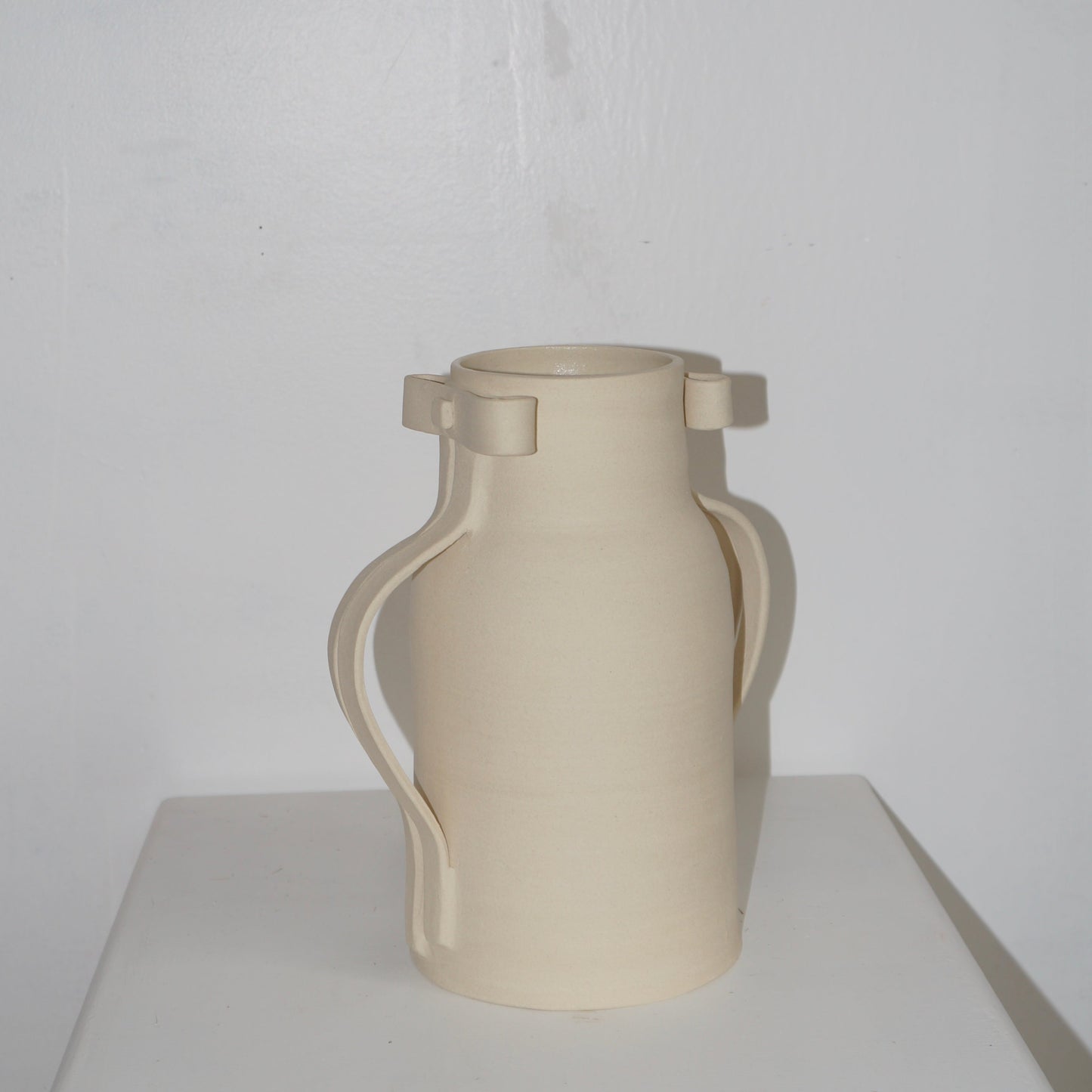 Bow Vessel in White