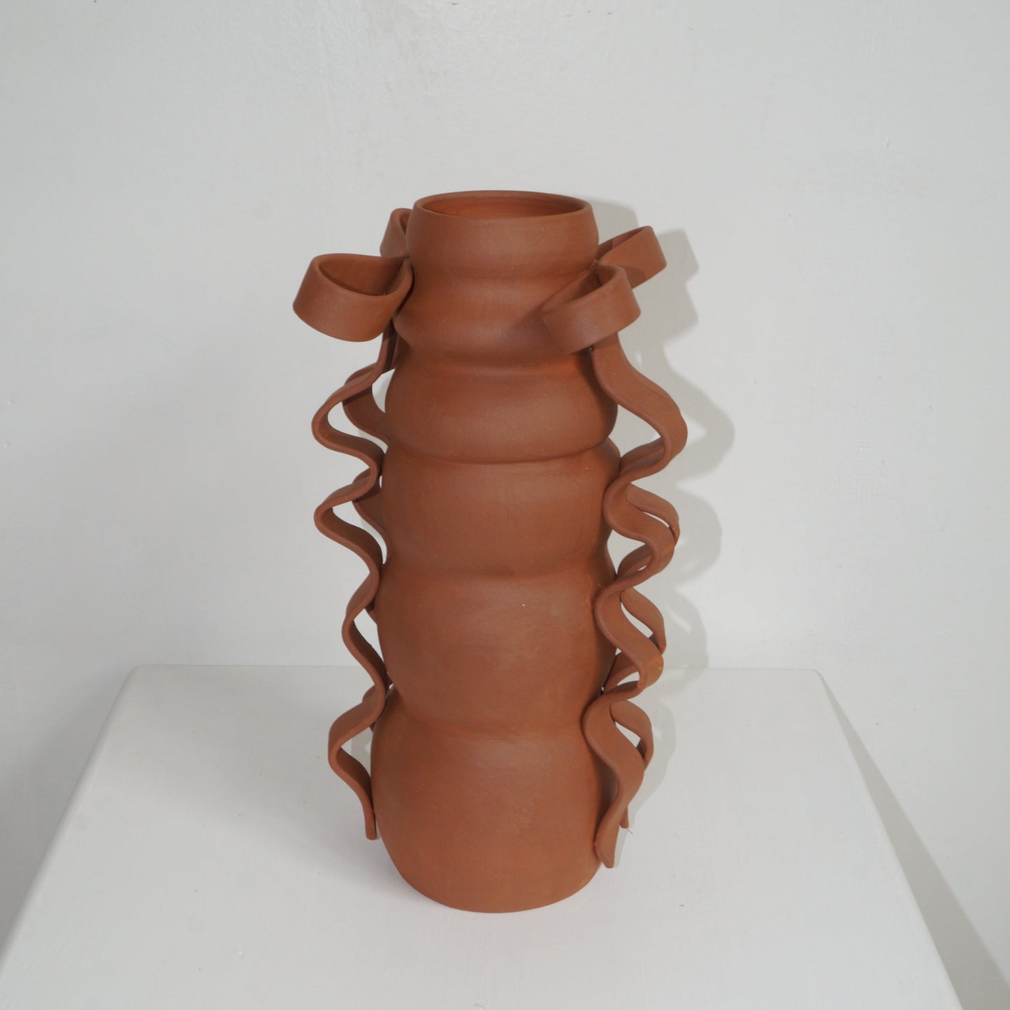 Bow Vessel in Terracotta