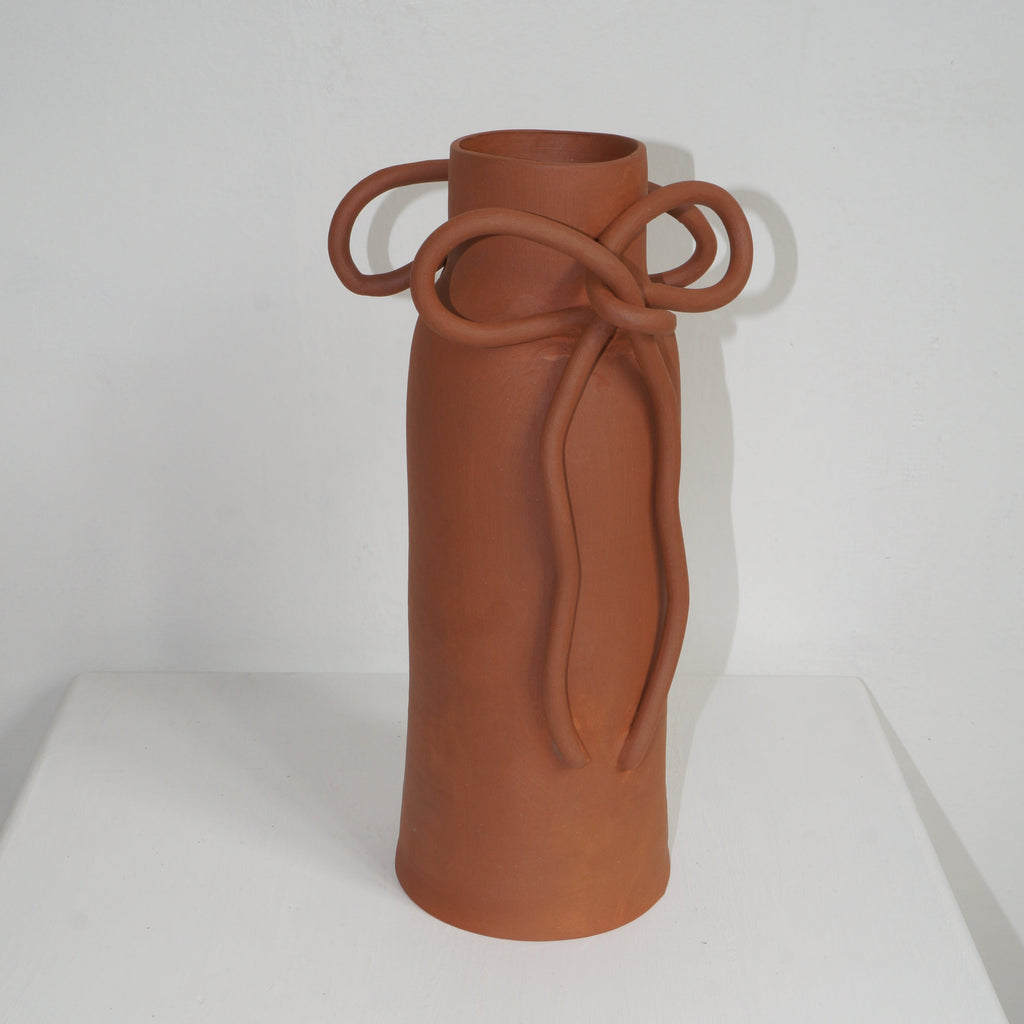 Bow Vessel in Terracotta
