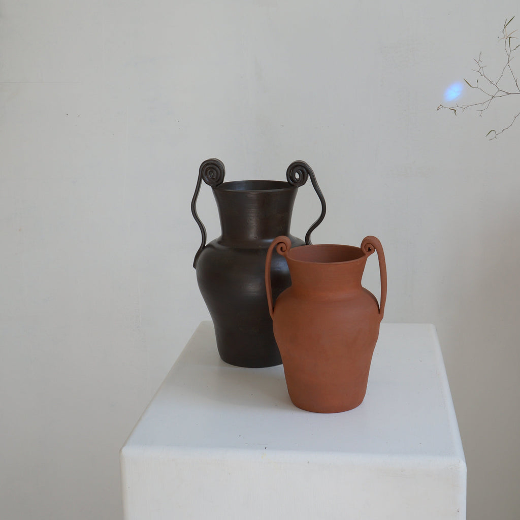 Terracotta Coastal Vase