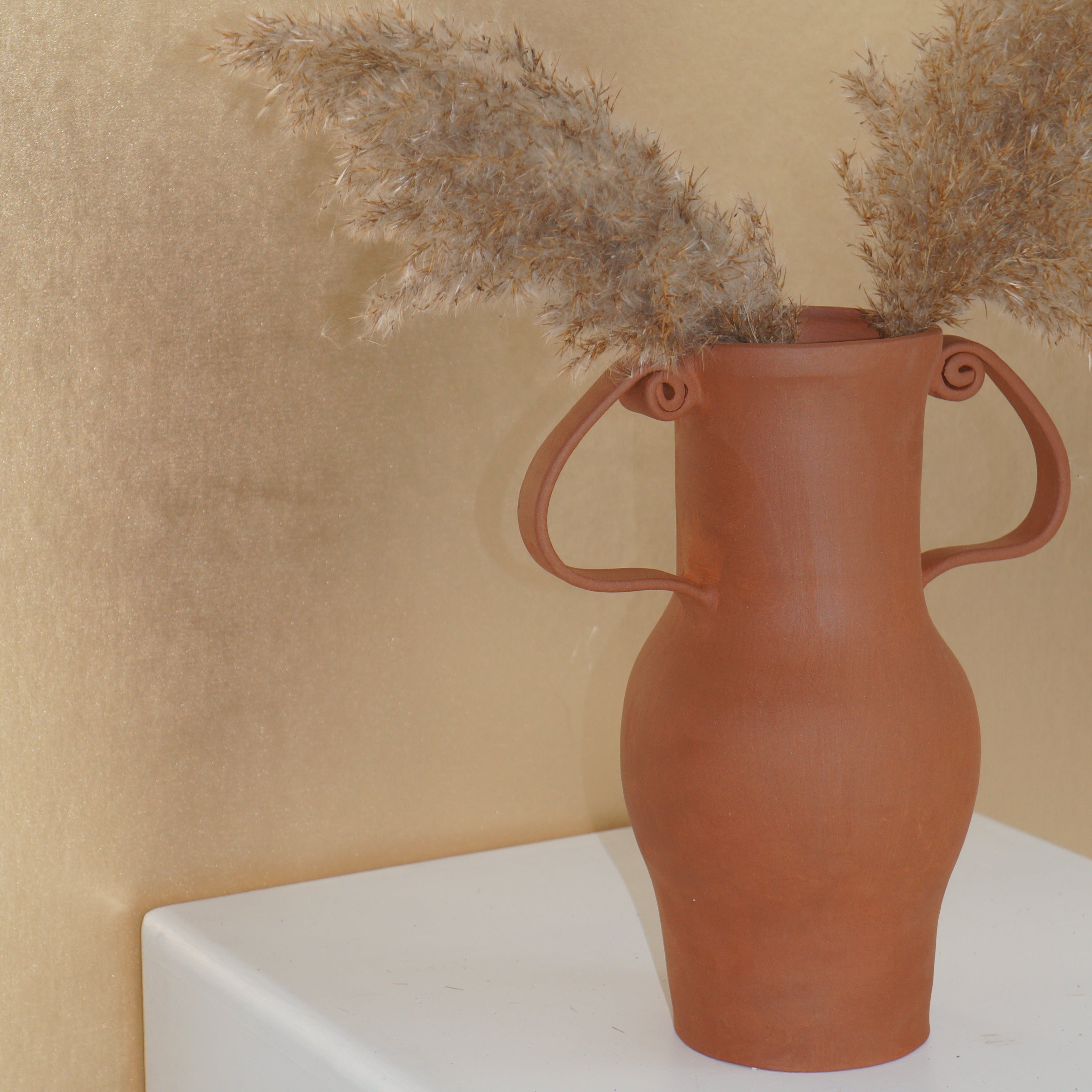 Terracotta Coastal Vase