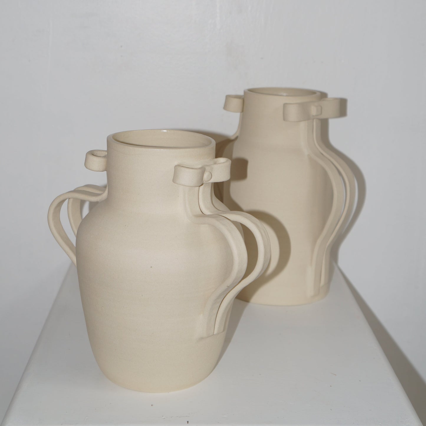 Bow Vessel in White