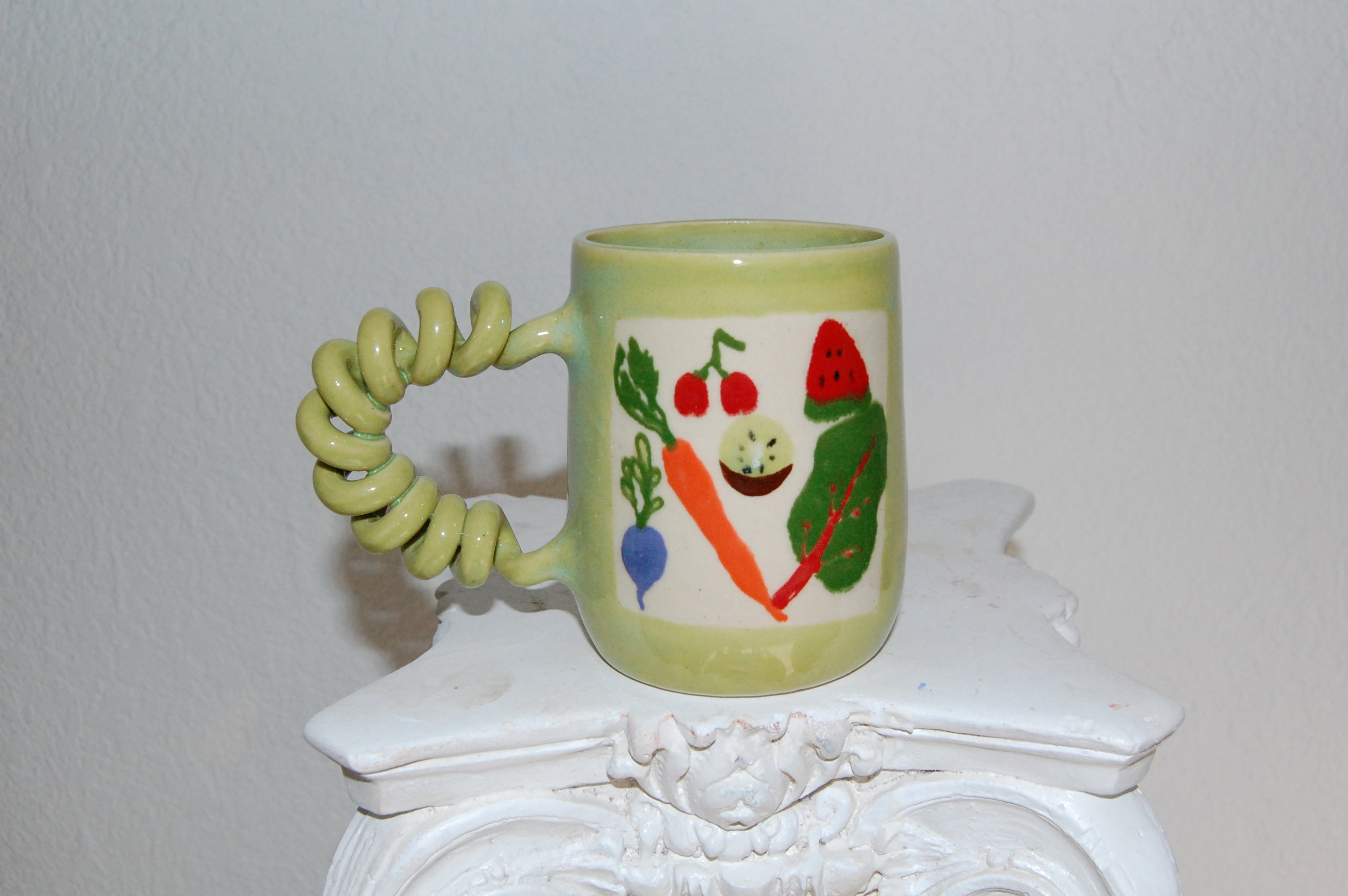 Chartreuse Farmers Market Mug