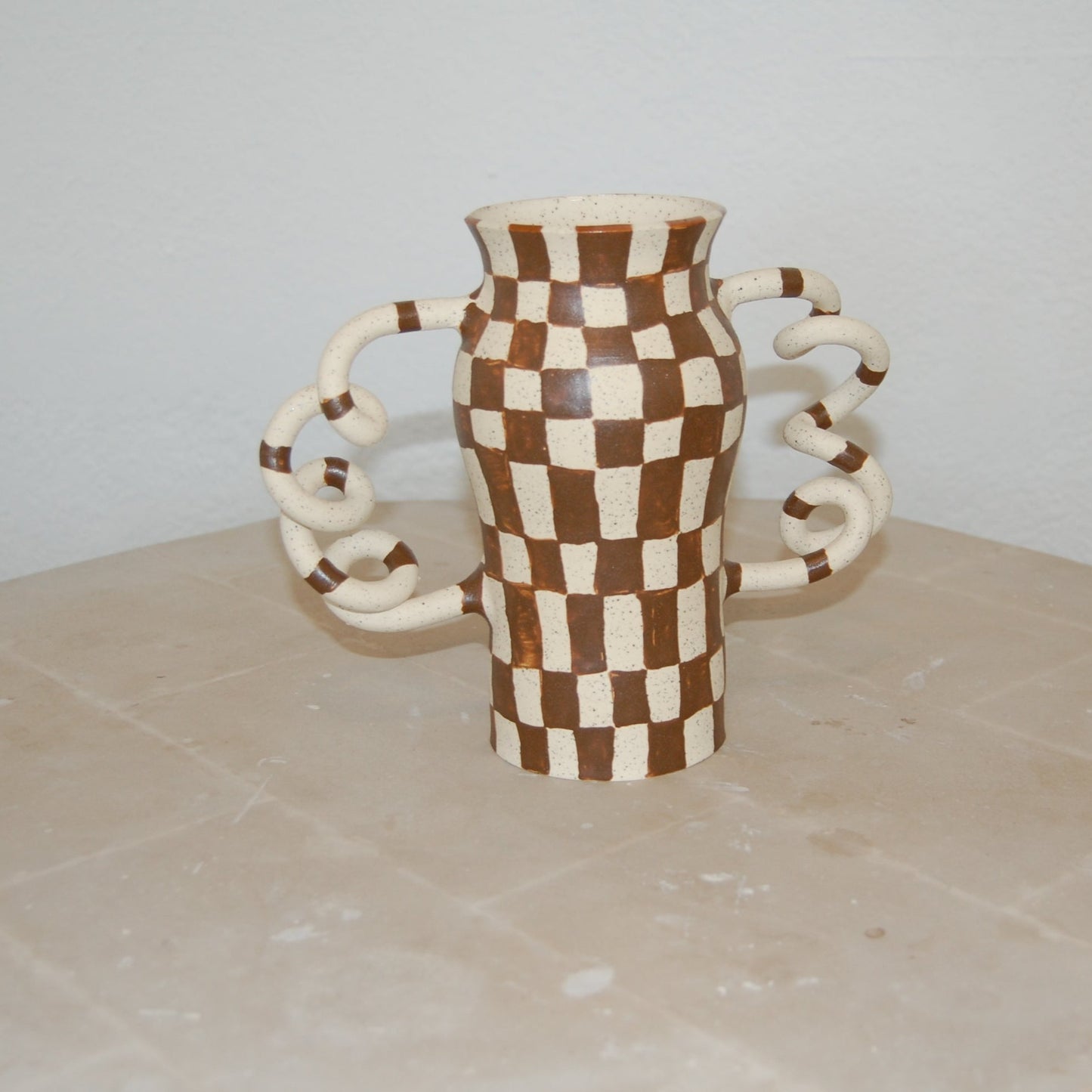 Spotted Checker Boinggg! Vase