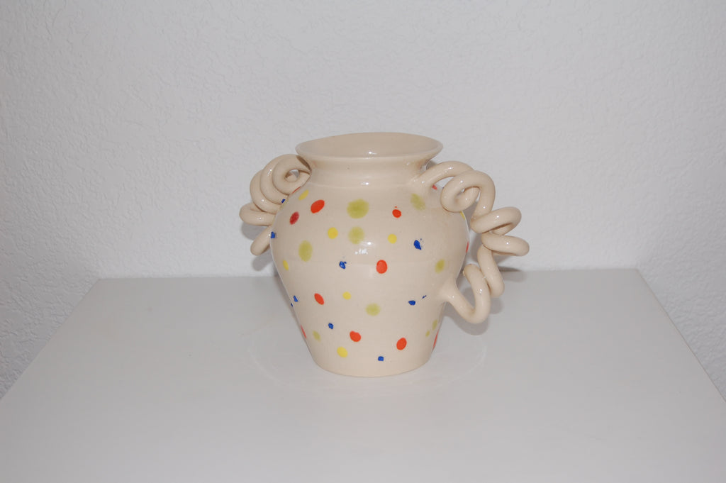 Boinggg! Polka Dot Vase