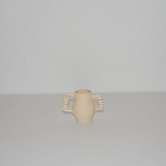 Mini Boinggg! Cream Vase