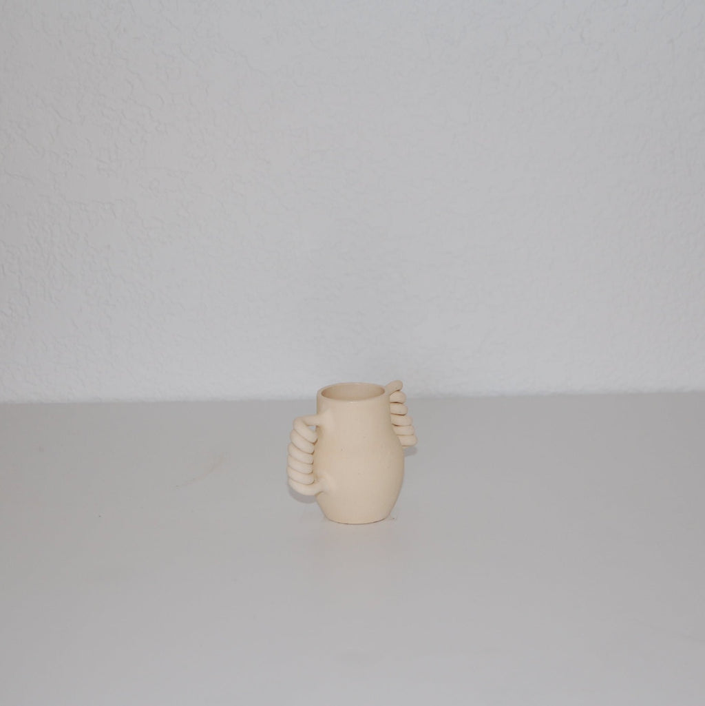 Mini Boinggg! Cream Vase