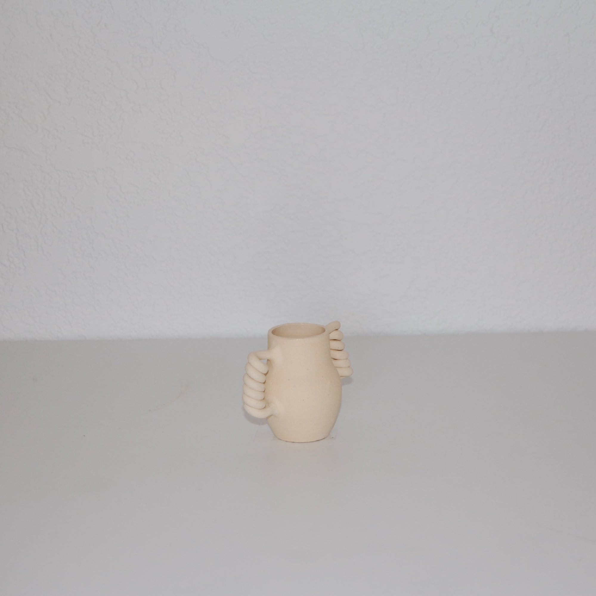 Mini Boinggg! Cream Vase