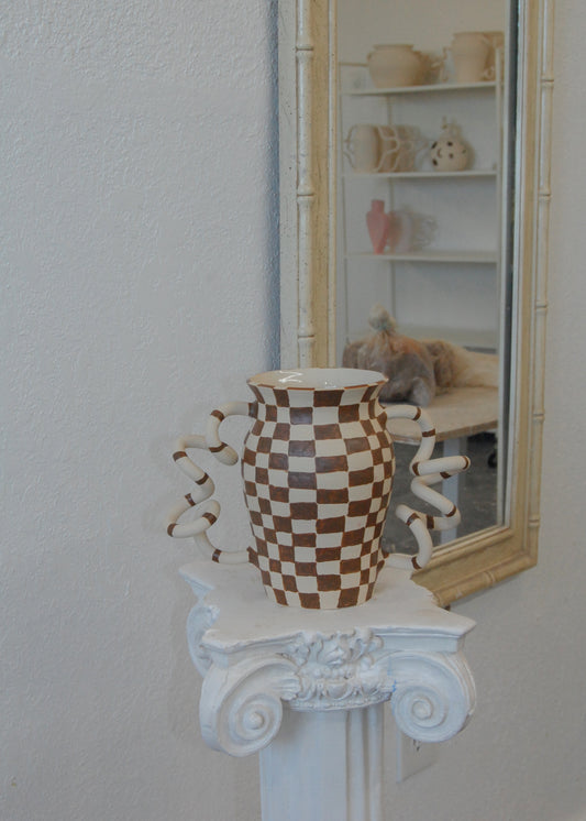 Boinggg! Checker Vase