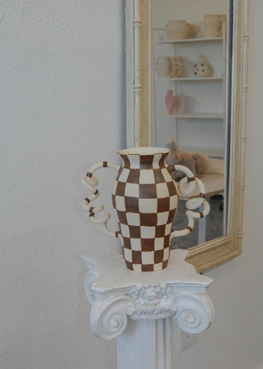 Boinggg! Checker Vase