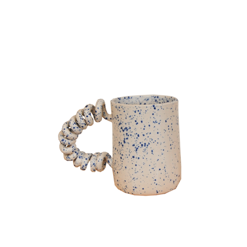 Boinggg! Mug Blue Splatter