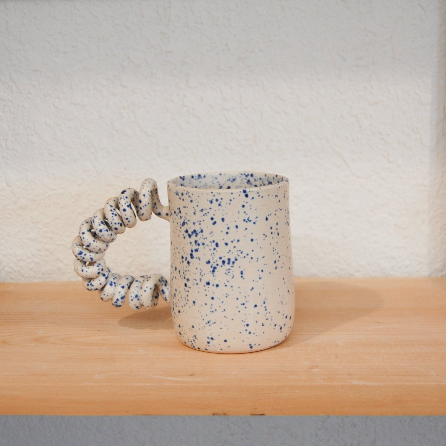 Boinggg! Mug Blue Splatter