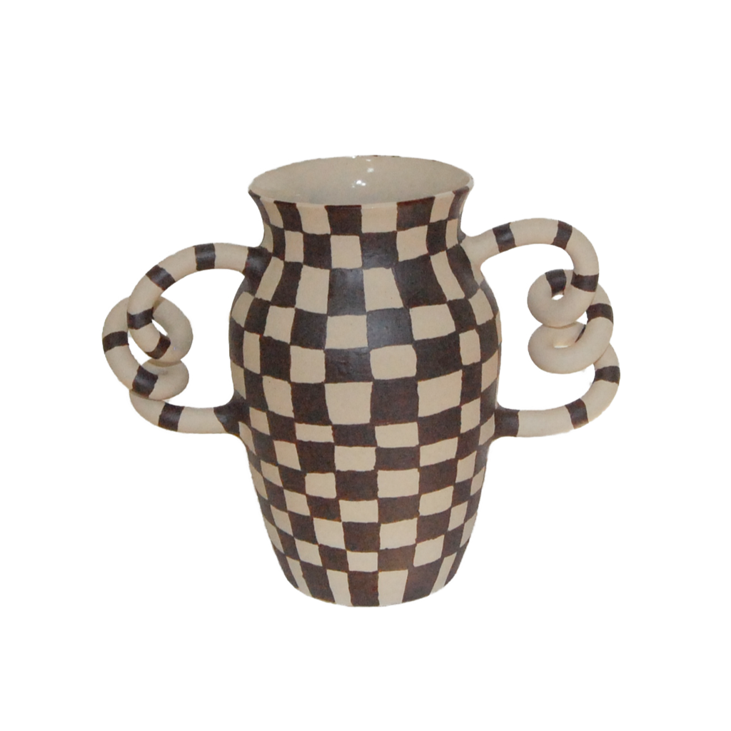 Brown Checkered B!