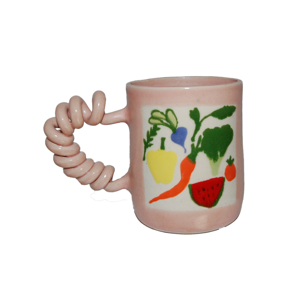 Pink Farmers Market Mug