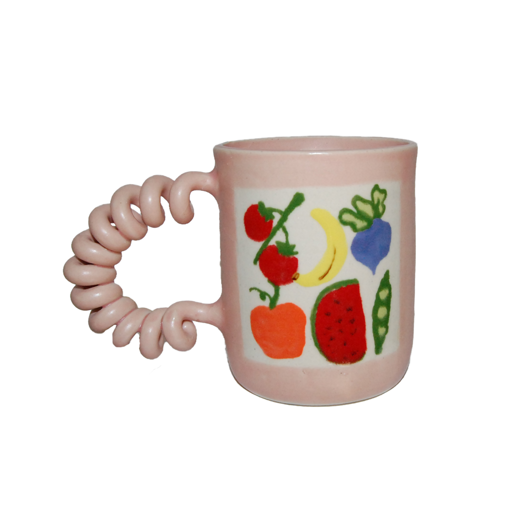 Pink Farmers Market Mug