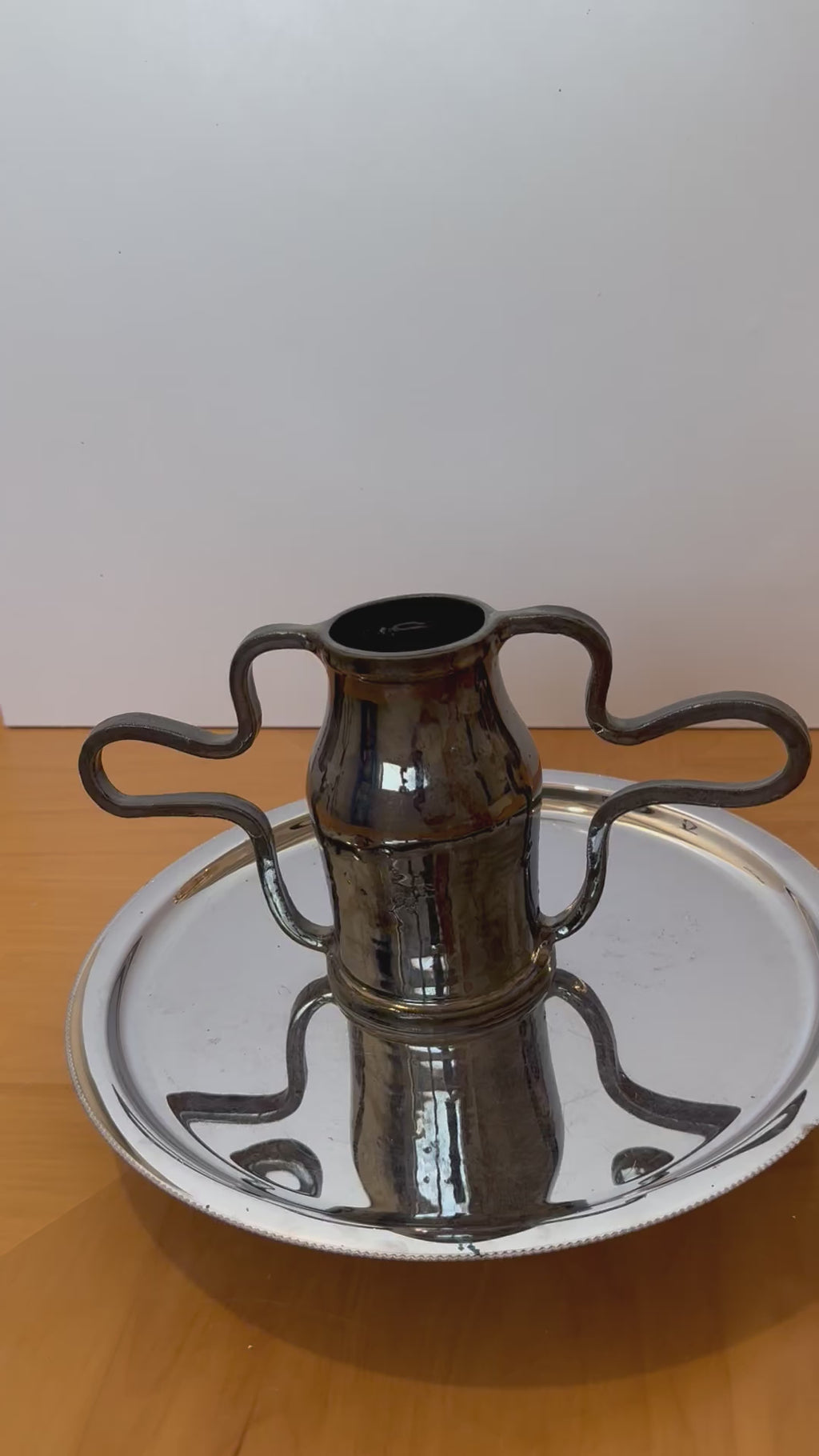 Seconds Chrome Curvy Amphora