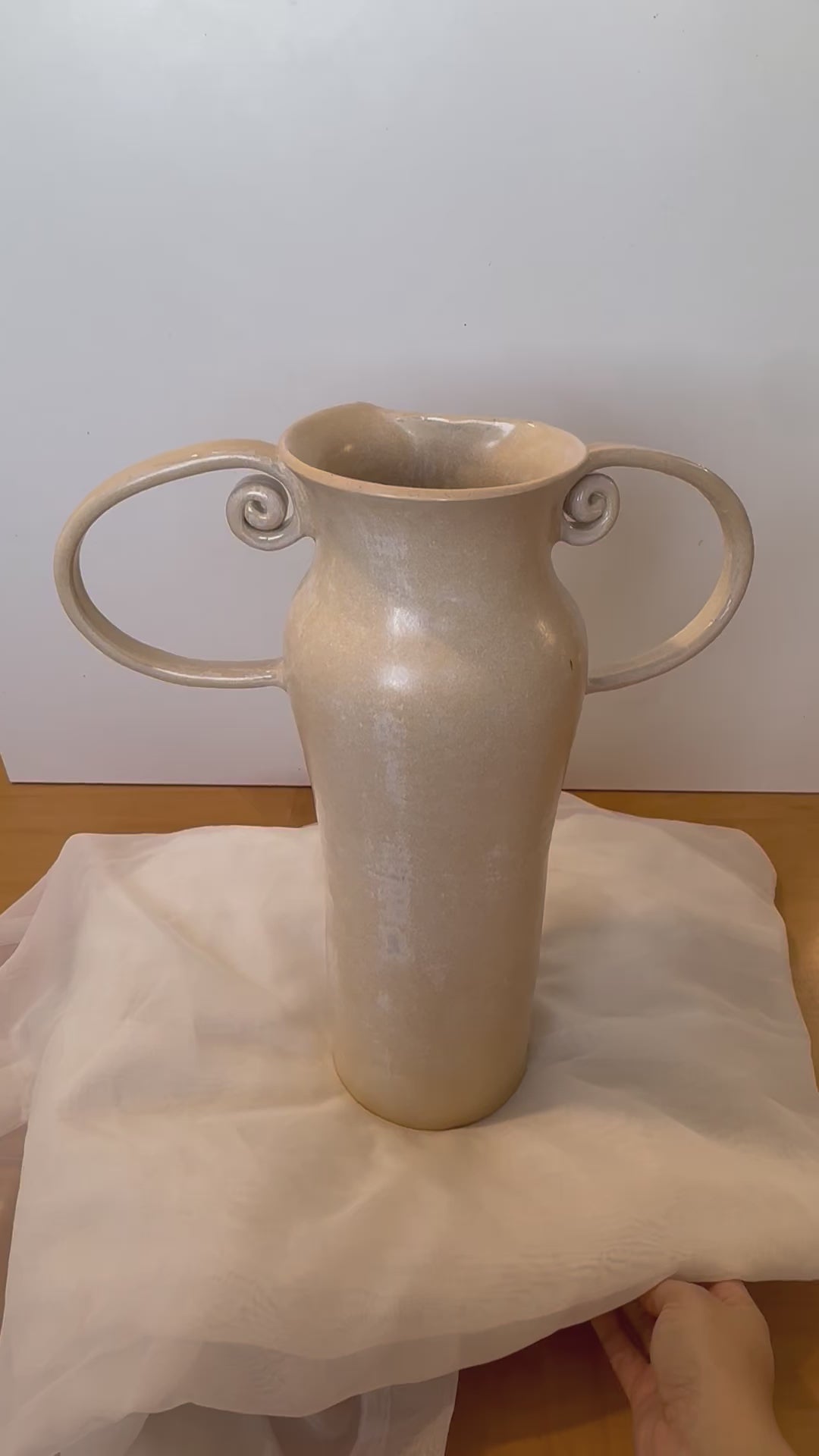 Seconds Large Flat Back Coastal Vase