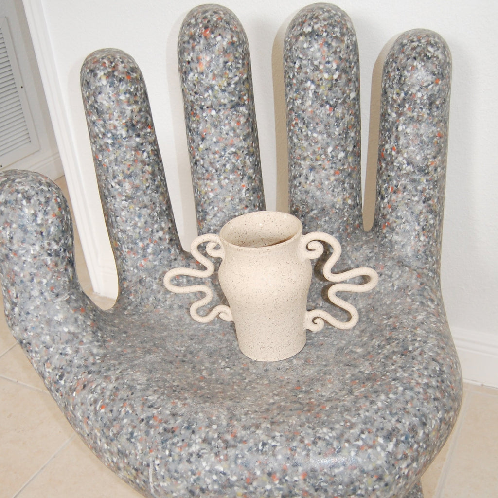 Spotted Curly Swirly Vase