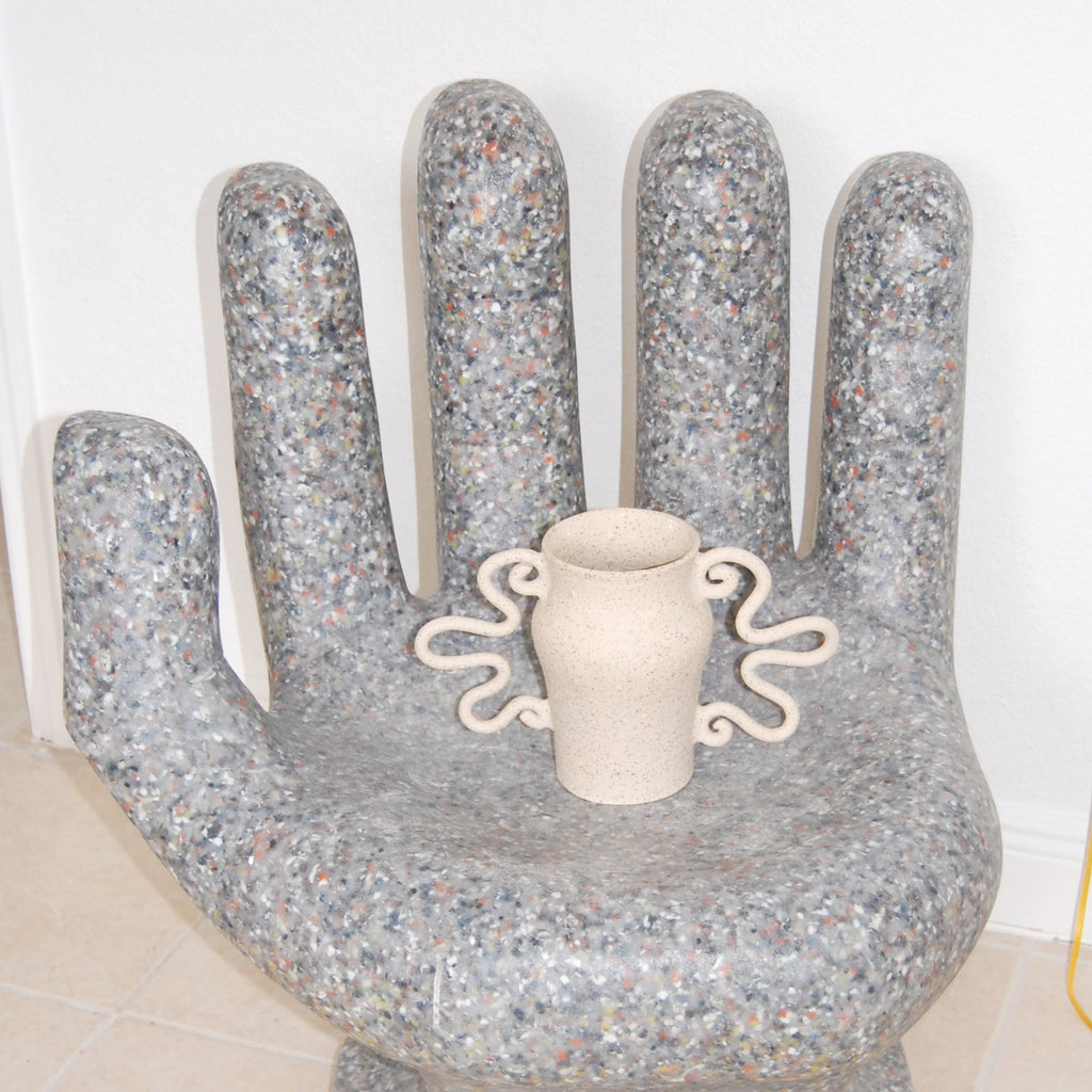 Spotted Curly Swirly Vase